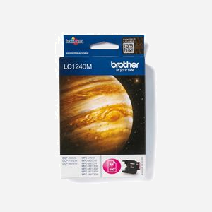 Brother LC1240M Cartouche d'encre originale Magenta, 600 pages, pour DCP-J925DW, DCP-J525W, MFC-J430W, MFC-J5910DW, MFC-J625DW et autres - Miniature 1