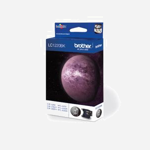 Cartouche d'encre originale Brother LC1220BK Noir, 300 pages, compatible DCPJ925DW, DCP-J525W, MFCJ625DW, MFCJ825DW, MFCJ430W, DCPJ725DW - Miniature 2