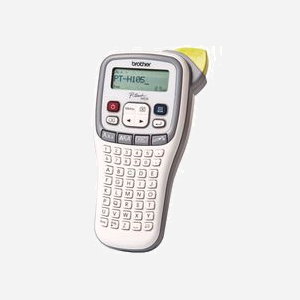 Brother PT-H105 Étiqueteuse Thermique 180x180 DPI, 20mm/sec, Largeur Max 12mm, TZe, Clavier ABC, Écran LCD, Portable, Alimentation Piles/Adaptateur Secteur - Miniature 2
