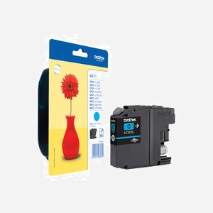 Brother LC121C Cartouche d'encre originale Cyan, 300 pages, pour DCP-J132W, DCP-J152W, DCP-J552DW, DCP-J752DW, MFC-J470DW, MFC-J650DW, MFC-J870DW - Miniature 1
