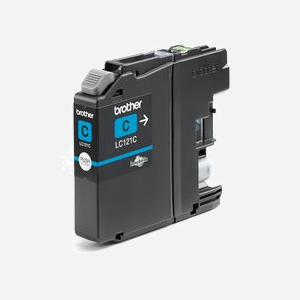 Brother LC121C Cartouche d'encre originale Cyan, 300 pages, pour DCP-J132W, DCP-J152W, DCP-J552DW, DCP-J752DW, MFC-J470DW, MFC-J650DW, MFC-J870DW - Miniature 2