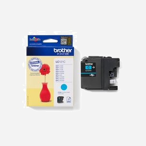 Brother LC121C Cartouche d'encre originale Cyan, 300 pages, pour DCP-J132W, DCP-J152W, DCP-J552DW, DCP-J752DW, MFC-J470DW, MFC-J650DW, MFC-J870DW - Miniature 3