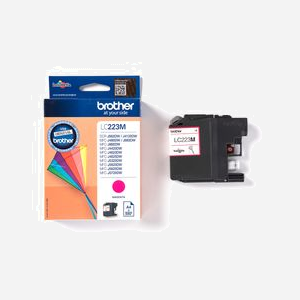 Brother LC223M Cartouche d'encre Originale Magenta, Rendement 550 pages, Dimensions 25x91x116mm, pour MFC-J4620DW, DCP-J562DW et modèles compatibles - Miniature 3