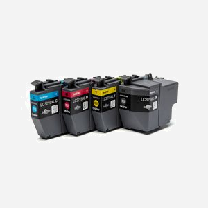 Brother Pack 4 Cartouches Encre Originales LC3219XLVALBP (Noir, Cyan, Magenta, Jaune) - Rendement Noir 3000 Pages, Couleur 1500 Pages - Compatibilité MFC-J5XXX/J6XXX - Miniature 2