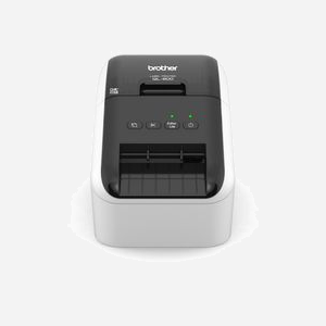 Brother QL-800 Imprimante Étiquettes Thermique Directe 300x600 DPI 148mm/s USB 2.0 Massicot Auto Largeur Max 62mm Codes Barres Intégrés 6Mo