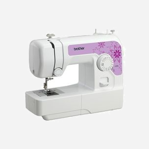Brother J17S Machine à coudre semi-automatique Électromécanique 17 points 750 SPM Boutonnière 4 étapes Blanc 392x146x308mm