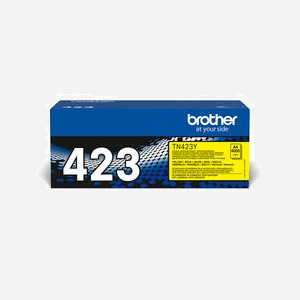 Brother TN-423Y Cartouche Toner Originale Jaune - 4000 pages - Laser - HL-L8260CDW, HL-L8360CDW, DCP-L8410CDW, MFC-L8xxxCDW Series - Miniature 1