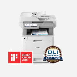 Brother MFC-L9570CDW - Multifonction Laser Couleur A4, 2400x600 DPI, 31 ppm, Recto-Verso Auto, WiFi, Ethernet Gigabit, Écran Tactile 6.92", 1024Mo - Miniature 4