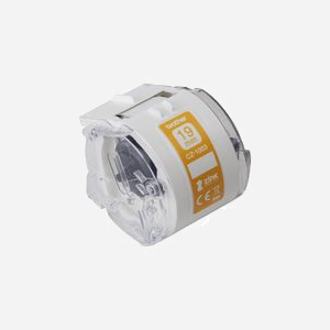 Brother CZ-1003 Ruban Étiquettes Continu 19mm x 5m Thermique Direct ZINK Zero-Ink Blanc Compatible Brother Largeur 65mm - Miniature 2