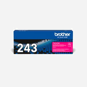 Brother TN-243M Cartouche Toner Originale Magenta (1000 pages) pour DCP-L3510CDW, HL-L3210CW, MFC-L3710CW et imprimantes laser compatibles - Miniature 1