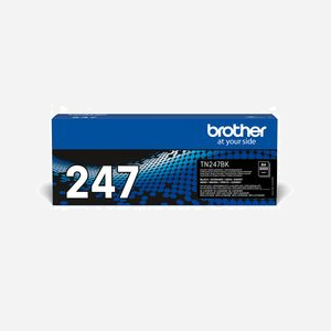 Brother TN-247BK Cartouche Toner Noir Originale, Haut Rendement 3000 pages, pour DCP-L3550CDW, HL-L3270CDW, MFC-L37xxCDW Series. - Miniature 1