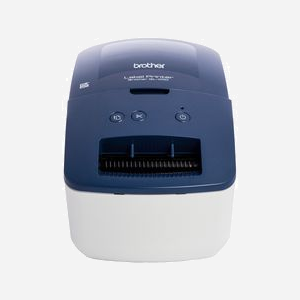 Brother QL-600R Imprimante Étiquettes Thermique Directe 300x600 DPI, 71mm/sec, USB, Largeur Max. Étiquette 62mm, Codes Barres Intégrés - Miniature 1