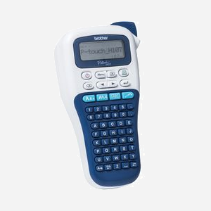 Brother PT-H107B Étiqueteuse portable Transfert Thermique 180x180 DPI, écran LCD 1 ligne, largeur bande 3.5-12mm, découpe intégrée, ABC clavier - Miniature 3