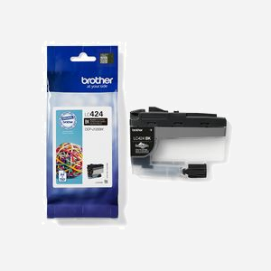 Brother LC424BK Cartouche d'encre Noir Original - Rendement 750 pages - Compatible DCP-J1200W - Dimensions 90x20x170 mm - Miniature 3