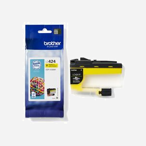 Brother LC424Y - Cartouche d'encre Jaune Originale - 750 pages - DCP-J1200W - 14.9x80x120mm - Philippines - Miniature 3