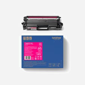 Brother TN-821XLM Cartouche Toner Originale Magenta Haute Capacité, 9000 pages, pour MFC-L9670CDN, MFC-L9630CDN, HL-L9470CDN, HL-L9430CDN. Certification ISO/IEC 19798 - Miniature 3