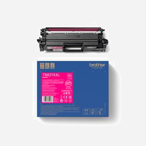 Brother TN-821XXLM - Cartouche Toner Magenta Originale Très Haute Capacité - 12000 pages - Compatible MFC-L9670CDN, MFC-L9630CDN - Certifié ISO/IEC 19798 - Miniature 3