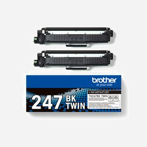 Brother TN-247BKTWIN Pack Double Cartouche Toner Noir Original - 2 x 3000 pages - HL-L3230CDW, DCP-L3550CDW, MFC-L3730CDN/L3750CDW/L3770CDW - Miniature 4