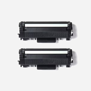Brother TN-2420TWIN : Pack de 2 Cartouches Toner Noir Original, Haut Rendement (3000 pages par cartouche), Compatibilité DCP-L2530DW et Séries MFC/HL - Miniature 2