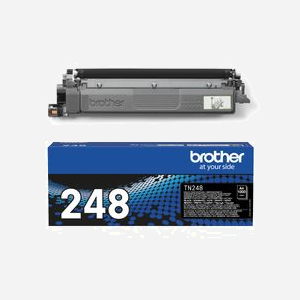 Brother TN-248BK Cartouche de toner noir originale, rendement 1000 pages, compatible MFC-L3760CDW, HL-L8230CDW et autres modèles, dimensions 110x155x389 mm. - Miniature 5