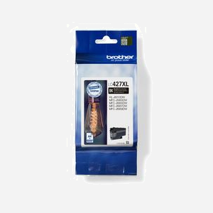 Brother LC427XLBK Cartouche d'encre originale Noir, rendement 6000 pages, compatible HL-J6010DW MFC-J5955/6955/6957DW, dimensions 29.9x85x115mm, 183g