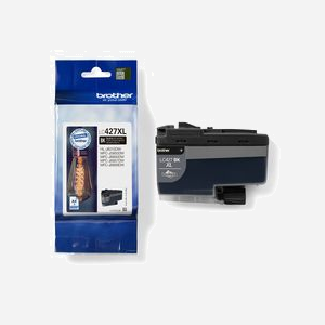 Brother LC427XLBK Cartouche d'encre originale Noir, rendement 6000 pages, compatible HL-J6010DW MFC-J5955/6955/6957DW, dimensions 29.9x85x115mm, 183g - Miniature 3