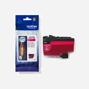 Brother LC427XLM Cartouche d'encre originale Magenta, rendement 5000 pages, pour HL-J6010DW, MFC-J5955DW, MFC-J6955DW, MFC-J6957DW. Dimensions 14.9x85x120 mm. - Miniature 3