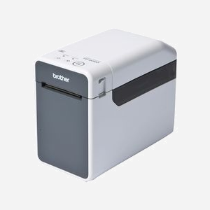 Brother TD-2020A - Imprimante Étiquettes Thermique Directe 203dpi, 56mm Largeur Max, 152.4mm/sec, USB, RS-232, Massicot, 6MB Mémoire - Miniature 2