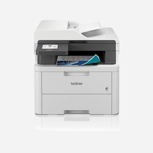 Brother DCP-L3555CDW : Multifonction Laser Couleur A4, 26 ppm, 600x2400 DPI, Recto-Verso Auto, Wi-Fi, Ethernet Gigabit, ADF 50 feuilles, 512 Mo - Miniature 1