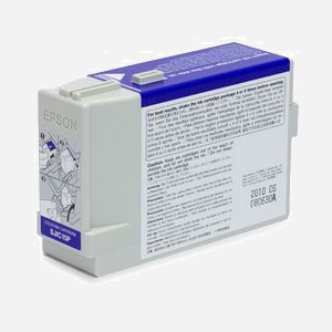 Epson C33S020464 Cartouche d'encre à Pigments 3 Couleurs (Cyan, Magenta, Jaune) pour TM-C3400 - 1 Pièce - Miniature 1