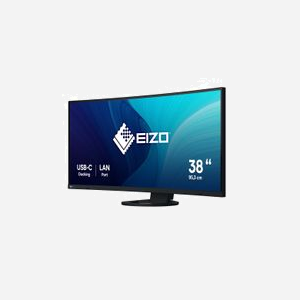 EIZO FlexScan EV3895-BK Moniteur LED 37.5" UltraWide Quad HD+ 3840x1600 IPS 5ms 300cd/m² Hub USB 3.2 Gen 1 Noir, Connectiques HDMI/DisplayPort/USB-C, VESA - Miniature 2