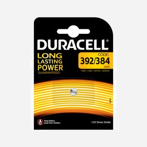 Duracell Pile Bouton 392/384 Argent-Oxide 1.5V 16x3mm, Batterie à Usage Unique, 5g - Miniature 2
