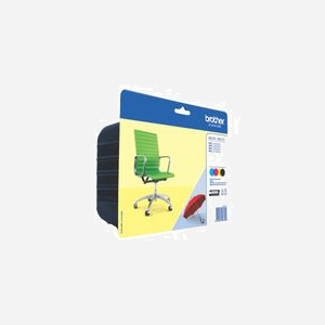 Brother LC-229XLVALBP Pack 4 Cartouches Encre Originales (Noir, Cyan, Magenta, Jaune) - Jet d'encre, Rendement 2400/1200 pages, Compatibilité MFC-J5xxxDW - Miniature 1