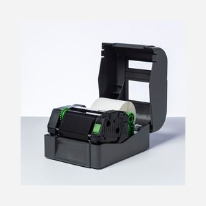 Brother BWS-1D300-110 Ruban Transfert Thermique Noir Cire Standard 110mm x 300m - Compatibilité Imprimantes Brother TD-4xxxTN/WB - Miniature 2