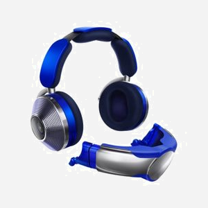 Dyson Zone Casque Circum-Aural Bluetooth 5.0 Filaire/Sans Fil USB-C, 6-21000Hz, Microphone x11, Batterie 2600mAh, Bleu, 670g - Miniature 2