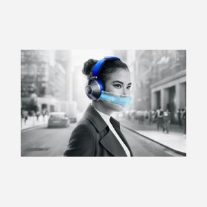Dyson Zone Casque Circum-Aural Bluetooth 5.0 Filaire/Sans Fil USB-C, 6-21000Hz, Microphone x11, Batterie 2600mAh, Bleu, 670g - Miniature 5