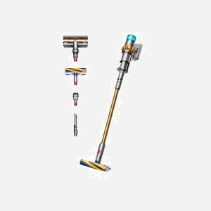 Dyson V15 Detect Absolute - Aspirateur-balai 2en1 sans sac, moteur Hyperdymium 125000 tr/min, autonomie 60min, filtration HEPA, écran LCD, 3.1kg - Miniature 1