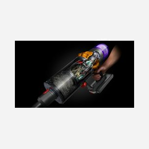 Dyson V15 Detect Absolute - Aspirateur-balai 2en1 sans sac, moteur Hyperdymium 125000 tr/min, autonomie 60min, filtration HEPA, écran LCD, 3.1kg - Miniature 5