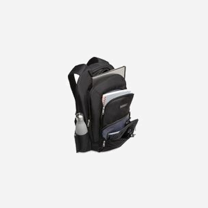 Kensington SP25 Sac à Dos 15.6" Nylon Noir K63207EU - Compartiment ordinateur 39.6cm, Poches avant, 330x180x480mm, 710g - Miniature 3