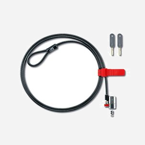 Câble antivol DELL 461-10169 Noir en Acier et Caoutchouc, code douanier 83014090, compatible avec systèmes DELL.