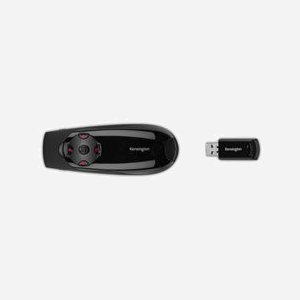 Kensington Presenter Expert K72425EU: Télécommande de présentation sans fil 2.4 GHz, pointeur laser rouge, portée 45m, contrôle curseur, compatible Windows/macOS - Miniature 5