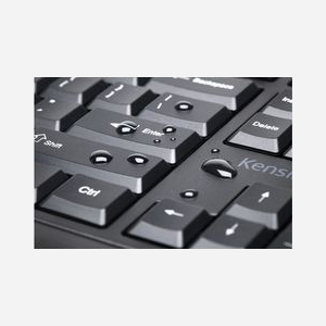 Kensington Kit Bureau Sans Fil Compact Pro Fit K75230FR : Clavier AZERTY, Souris 1200 DPI, 2.4 GHz, AES 128-bit, Portée 10m, Compatible Windows/macOS/ChromeOS - Miniature 5