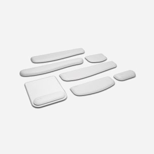 Kensington Repose-Poignets ErgoSoft™ Compact Fin Gris (281x100x10mm) Simili-Cuir & Gel, MIL-STD-810H, Réf: K50435EU - Miniature 5