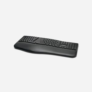 Kensington K75401DE : Clavier Ergonomique Universel, QWERTZ Allemand, Sans Fil + USB, Portée 10m, Bluetooth 4.2 BLE, Résistant aux éclaboussures - Miniature 3