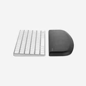 Kensington ErgoSoft™ Repose-Poignets Compact Ultraplat Noir (281x100x10mm) Gel Confort, Résistance Solvants, Référence K52801EU - Miniature 3