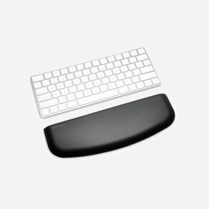 Kensington ErgoSoft™ Repose-Poignets Compact Ultraplat Noir (281x100x10mm) Gel Confort, Résistance Solvants, Référence K52801EU - Miniature 4