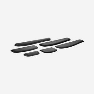 Kensington ErgoSoft™ Repose-Poignets Compact Ultraplat Noir (281x100x10mm) Gel Confort, Résistance Solvants, Référence K52801EU - Miniature 5