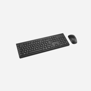 Kensington KM150 EQ Kit Clavier+Souris Sans Fil AZERTY, AES 128-bit, 2.4 GHz, Souris 1200 DPI, Plastique Recyclé 63% PCR, Compatible Windows/macOS - Miniature 1