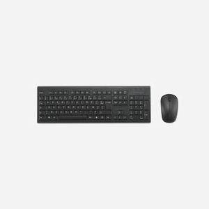 Kensington KM150 EQ Kit Clavier+Souris Sans Fil AZERTY, AES 128-bit, 2.4 GHz, Souris 1200 DPI, Plastique Recyclé 63% PCR, Compatible Windows/macOS - Miniature 2