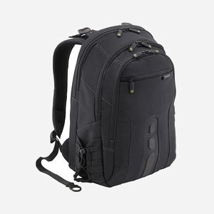 Targus EcoSpruce TBB013EU Sac à Dos 15.6" Polyester Noir 330x480x180mm, Compartiment 375x39x260mm, Tissu Recyclé, Résistant à l'Eau - Miniature 2